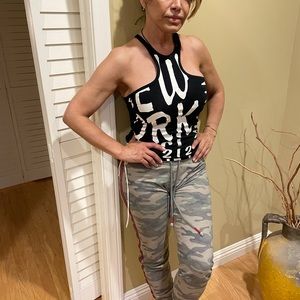 Topia Halter Top with Ruched Side